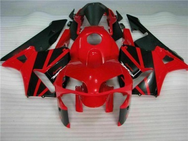 Vermelho Preto Abs Kits Carenagem CBR 600RR 2003-2004