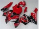Vermelho Preto Abs Kits Carenagem CBR 600RR 2005-2006 Vermelho Preto Abs Kits Carenagem CBR 600RR 2005-2006