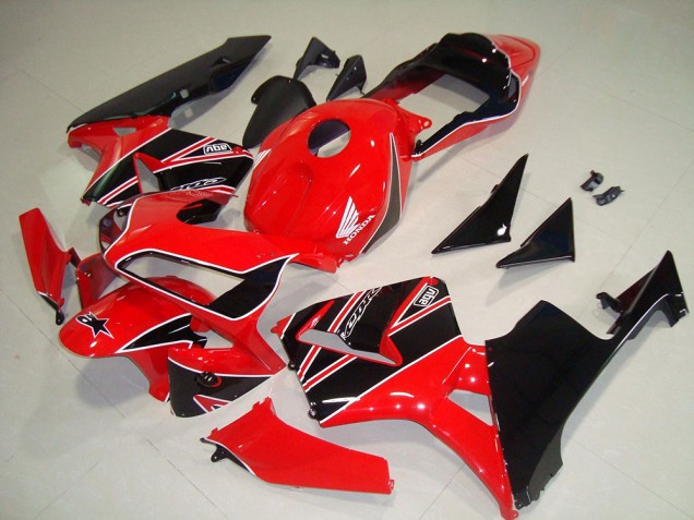 Vermelho Preto Abs Kits Completos Carenagem CBR 600RR 2003-2004 Vermelho Preto Abs Kits Completos Carenagem CBR 600RR 2003-2004