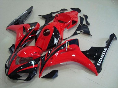 Vermelho Preto Abs Plástico CBR 1000RR 2006-2007