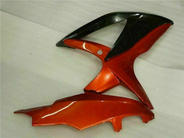 Vermelho Preto Abs Plástico GSXR 600 / 750 K8 2008-2010 Vermelho Preto Abs Plástico GSXR 600 / 750 K8 2008-2010