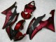 Vermelho Preto Abs Plástico R6 2008-2016