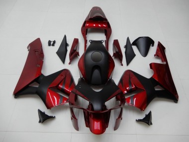 Vermelho Preto Abs Plásticos CBR 600RR 2003-2004