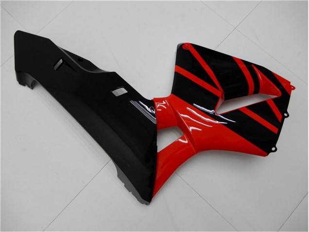 Vermelho Preto Abs Plásticos CBR 600RR 2005-2006 Vermelho Preto Abs Plásticos CBR 600RR 2005-2006