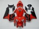 Vermelho Preto Abs Plásticos CBR 600RR 2005-2006 Vermelho Preto Abs Plásticos CBR 600RR 2005-2006