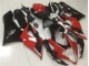 Vermelho Preto Abs Plásticos GSXR 1000 K5 2005-2006 Vermelho Preto Abs Plásticos GSXR 1000 K5 2005-2006