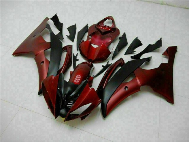 Vermelho Preto Abs Plásticos R6 2008-2016 Vermelho Preto Abs Plásticos R6 2008-2016