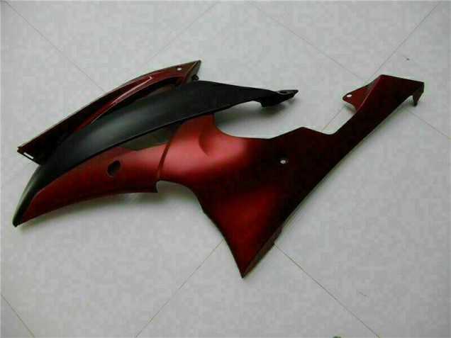 Vermelho Preto Abs Plásticos R6 2008-2016 Vermelho Preto Abs Plásticos R6 2008-2016