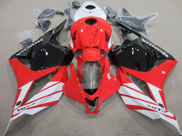 Vermelho Preto Branco Abs Plásticos CBR 600RR 2009-2012 Vermelho Preto Branco Abs Plásticos CBR 600RR 2009-2012