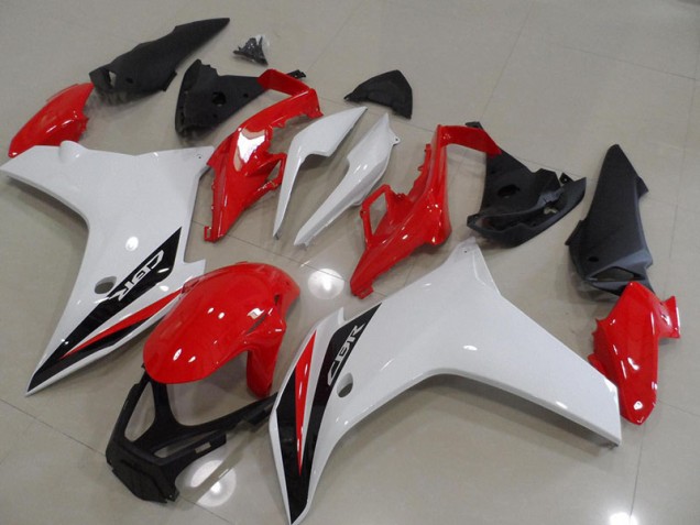 Vermelho Preto Branco Carenagem CBR 600F 2011-2013