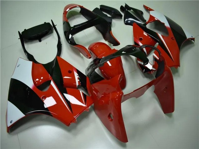 Vermelho Preto Branco Carenagem ZX6R 2000-2002
