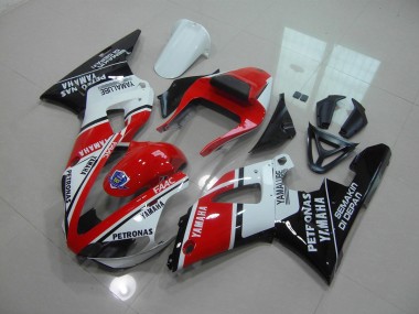 Vermelho Preto Brilhante Carenagem R1 2000-2001
