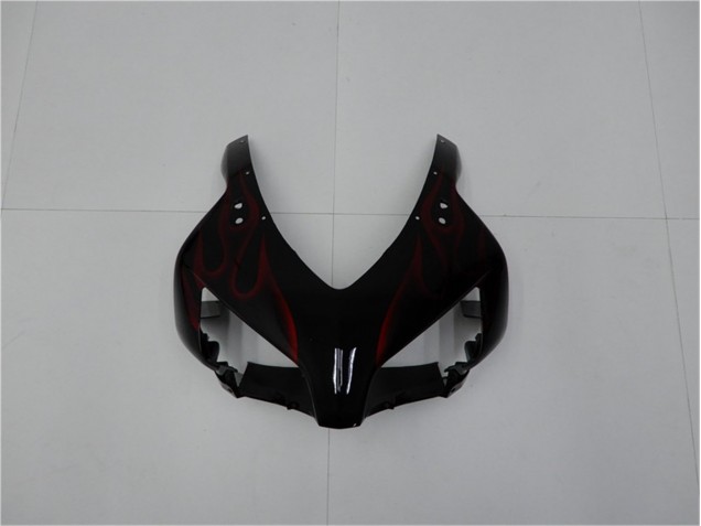 Vermelho Preto Carenagem CBR 1000RR 2004-2005 Vermelho Preto Carenagem CBR 1000RR 2004-2005