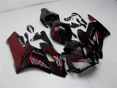 Vermelho Preto Carenagem CBR 1000RR 2004-2005