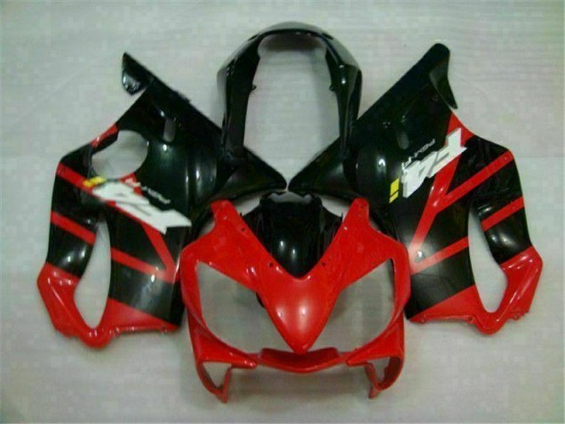 Vermelho Preto Carenagem CBR 600 F4i 2004-2007 Vermelho Preto Carenagem CBR 600 F4i 2004-2007