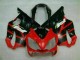 Vermelho Preto Carenagem CBR 600 F4i 2004-2007 Vermelho Preto Carenagem CBR 600 F4i 2004-2007