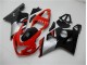 Vermelho Preto Carenagem GSXR 600 / 750 K4 2004-2005