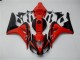 Vermelho Preto Carenagem & Plástico CBR 1000RR 2006-2007 Vermelho Preto Carenagem & Plástico CBR 1000RR 2006-2007