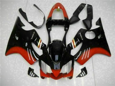Vermelho Preto Carenagem & Plástico CBR 600 F4i 2001-2003