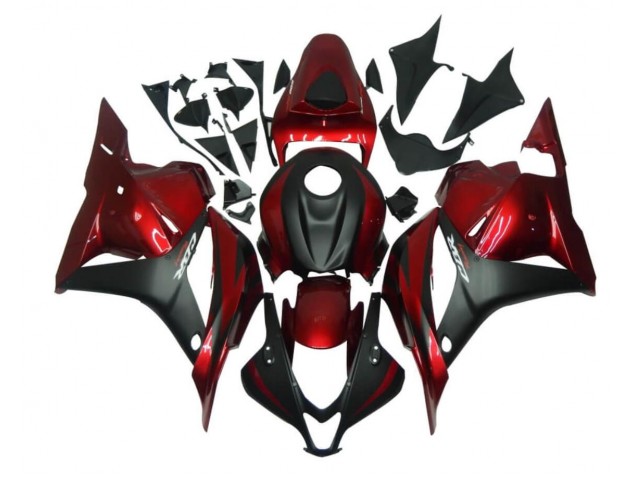 Vermelho Preto Carenagem & Plástico CBR 600RR 2009-2012 Vermelho Preto Carenagem & Plástico CBR 600RR 2009-2012
