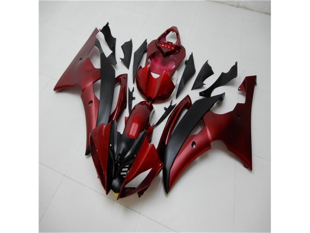 Vermelho Preto Carenagem & Plástico R6 2008-2016 Vermelho Preto Carenagem & Plástico R6 2008-2016