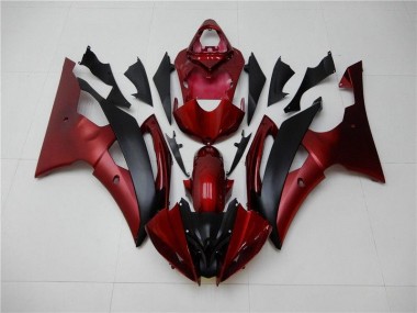 Vermelho Preto Carenagem & Plástico R6 2008-2016