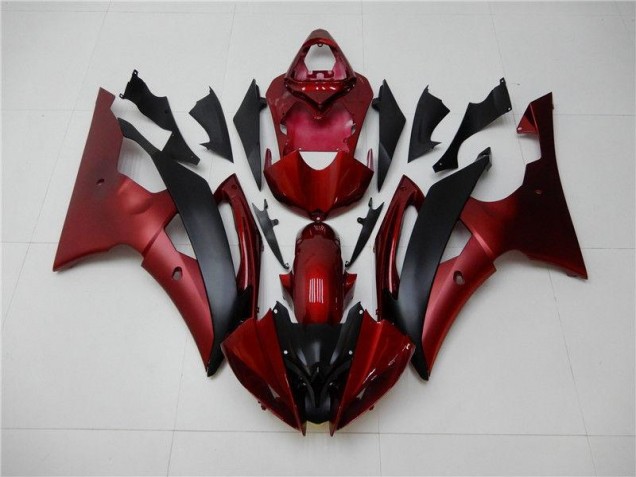 Vermelho Preto Carenagem & Plástico R6 2008-2016 Vermelho Preto Carenagem & Plástico R6 2008-2016