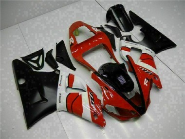 Vermelho Preto Carenagem R1 2000-2001