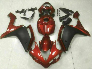 Vermelho Preto Carenagem R1 2007-2008