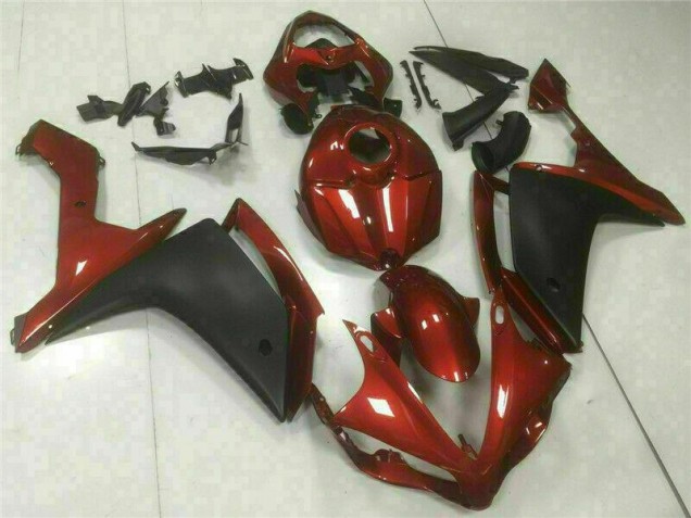 Vermelho Preto Carenagem R1 2007-2008