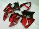 Vermelho Preto Carenagem ZX6R 2000-2002