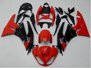 Vermelho Preto Carenagem ZX6R 2009-2012