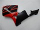 Vermelho Preto Carroçaria CBR 600RR 2003-2004 Vermelho Preto Carroçaria CBR 600RR 2003-2004