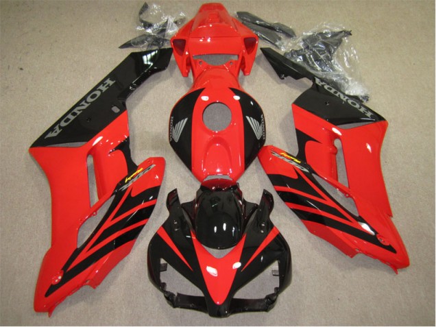 Vermelho Preto Fireblade Carenagem CBR 1000RR 2004-2005 Vermelho Preto Fireblade Carenagem CBR 1000RR 2004-2005