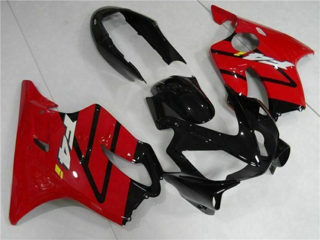 Vermelho Preto Injeção Kit Carenagem CBR 600 F4i 2004-2007 Vermelho Preto Injeção Kit Carenagem CBR 600 F4i 2004-2007