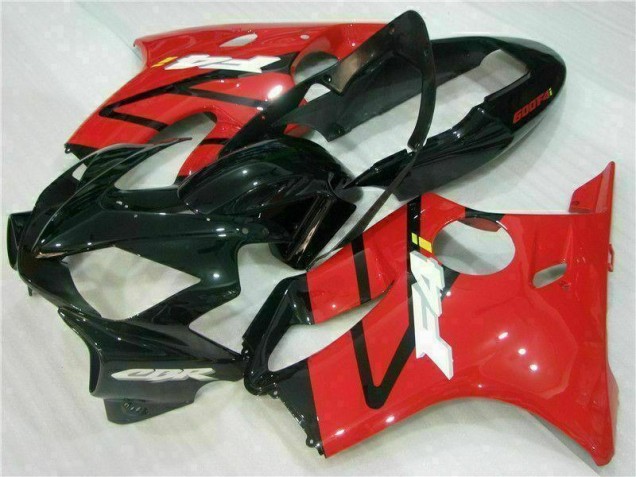 Vermelho Preto Injeção Kit Carenagem CBR 600 F4i 2004-2007 Vermelho Preto Injeção Kit Carenagem CBR 600 F4i 2004-2007