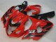 Vermelho Preto Injeção Kit Carenagem GSXR 600 / 750 K4 2004-2005 Vermelho Preto Injeção Kit Carenagem GSXR 600 / 750 K4 2004-2005