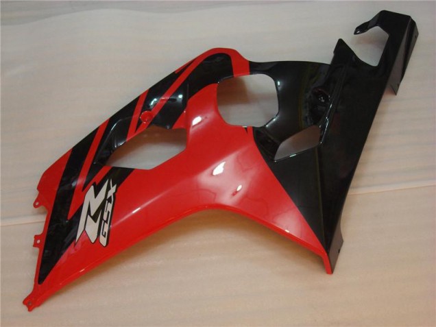 Vermelho Preto Injeção Kit Carenagem GSXR 600 / 750 K4 2004-2005 Vermelho Preto Injeção Kit Carenagem GSXR 600 / 750 K4 2004-2005