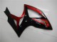 Vermelho Preto Injeção Kit Carenagem GSXR 600 / 750 K6 2006-2007 Vermelho Preto Injeção Kit Carenagem GSXR 600 / 750 K6 2006-2007