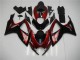 Vermelho Preto Injeção Kit Carenagem GSXR 600 / 750 K6 2006-2007 Vermelho Preto Injeção Kit Carenagem GSXR 600 / 750 K6 2006-2007
