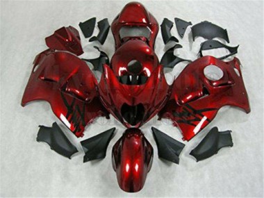 Vermelho Preto Injeção Kits Carenagem GSXR 1300 Hayabusa 1996-2007