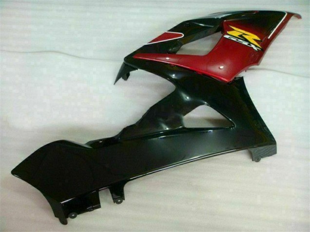 Vermelho Preto Kit Carenagem GSXR 1000 K5 2005-2006 Vermelho Preto Kit Carenagem GSXR 1000 K5 2005-2006