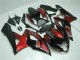 Vermelho Preto Kit Completo Carenagem GSXR 1000 K5 2005-2006 Vermelho Preto Kit Completo Carenagem GSXR 1000 K5 2005-2006