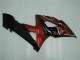 Vermelho Preto Kit Completo Carenagem GSXR 1000 K5 2005-2006 Vermelho Preto Kit Completo Carenagem GSXR 1000 K5 2005-2006