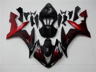 Vermelho Preto Kits Carenagem R1 2004-2006