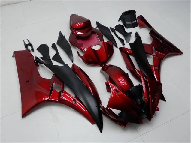 Vermelho Preto Kits Carenagem R6 2006-2007 Vermelho Preto Kits Carenagem R6 2006-2007