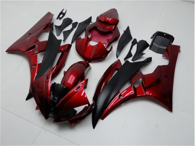 Vermelho Preto Kits Carenagem R6 2006-2007 Vermelho Preto Kits Carenagem R6 2006-2007