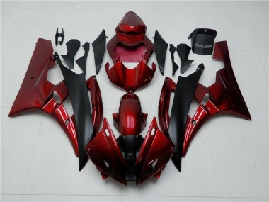 Vermelho Preto Kits Carenagem R6 2006-2007