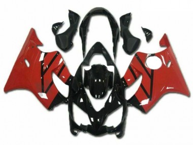 Vermelho Preto Kits Completo Carenagem CBR 600 F4i 2004-2007