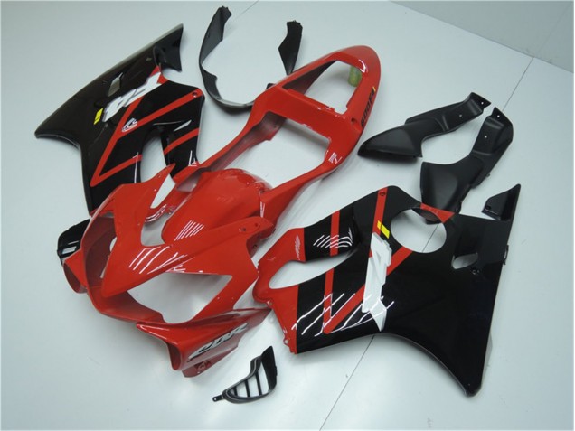 Vermelho Preto Plásticos CBR 600 F4i 2001-2003 Vermelho Preto Plásticos CBR 600 F4i 2001-2003